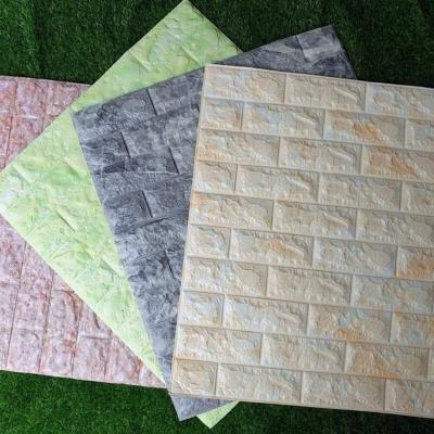 Xốp dán tường giả đá