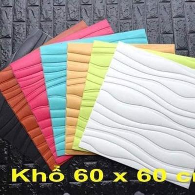 Xốp dán tường giả sóng